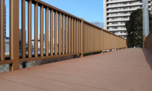 City park type footbridge